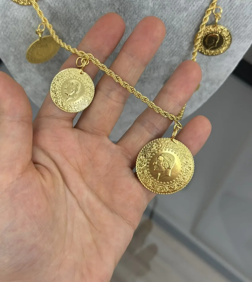 7’si bir yerde 80 cm (1 Tam+6 Yarım Altınlı )