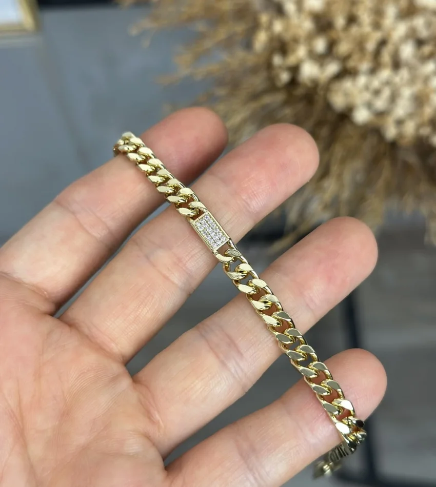 XP Gold Gurmet Görünüm Zarif Zincir Bileklik