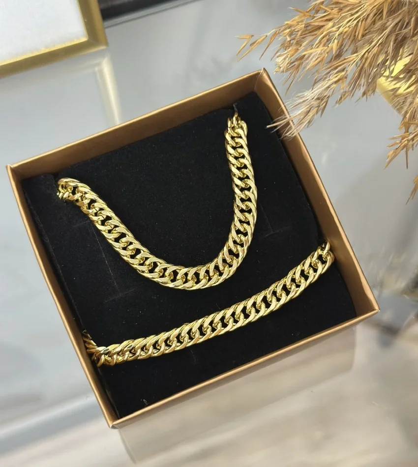 XP Gold Basic Kolye-Bileklik Kombini