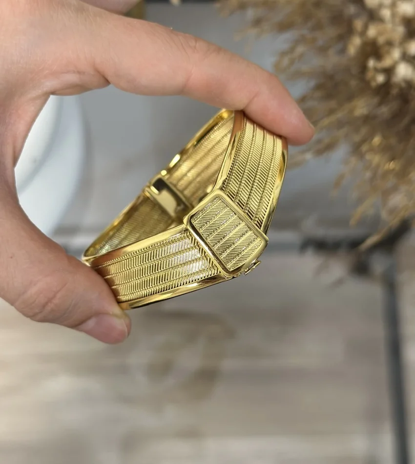 22 Ayar Zarif Trabzon Hasırı Kelepçe