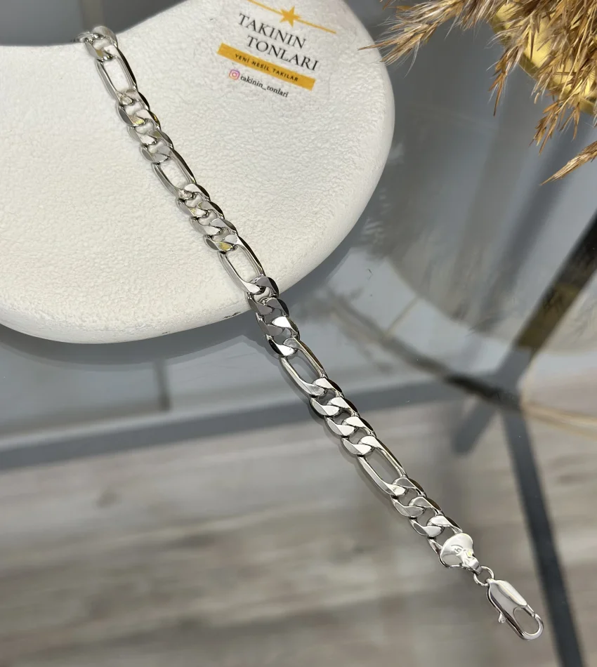 Gümüş Marka Model XP Bileklik (21 cm)