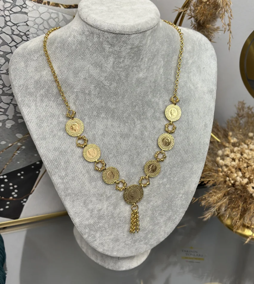 22 Ayar Çeyrekli Dorikalı Set