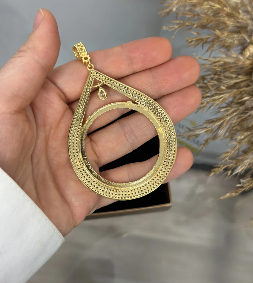 22 Ayar Gremse 4 mm Burgu Kolye (60 cm)