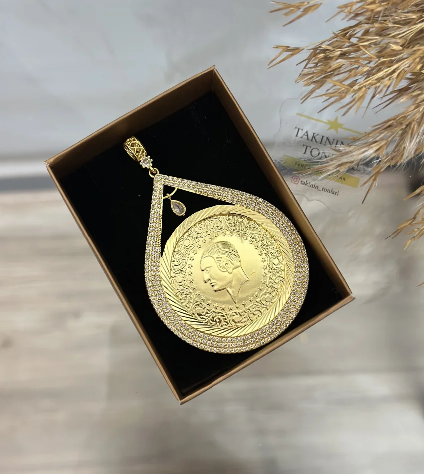 22 Ayar Altınlı Gremse Kolye Ucu