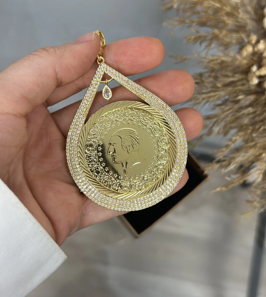 22 Ayar Altınlı Gremse Kolye Ucu