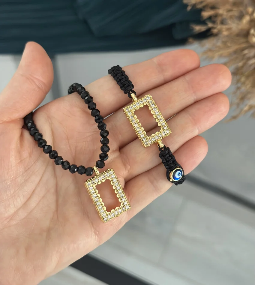 Gram Altınlık Siyah Set