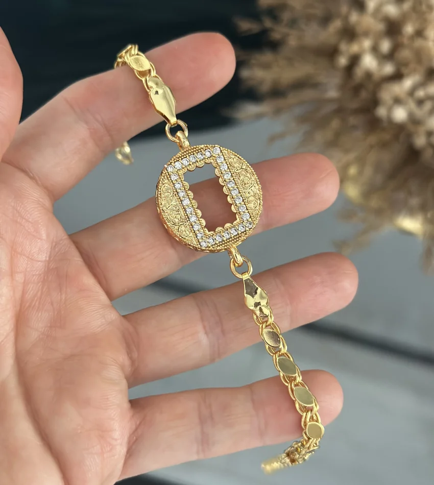 Arpa Zincirli Gram Altınlık Bileklik (Suyolu Hediyeli)