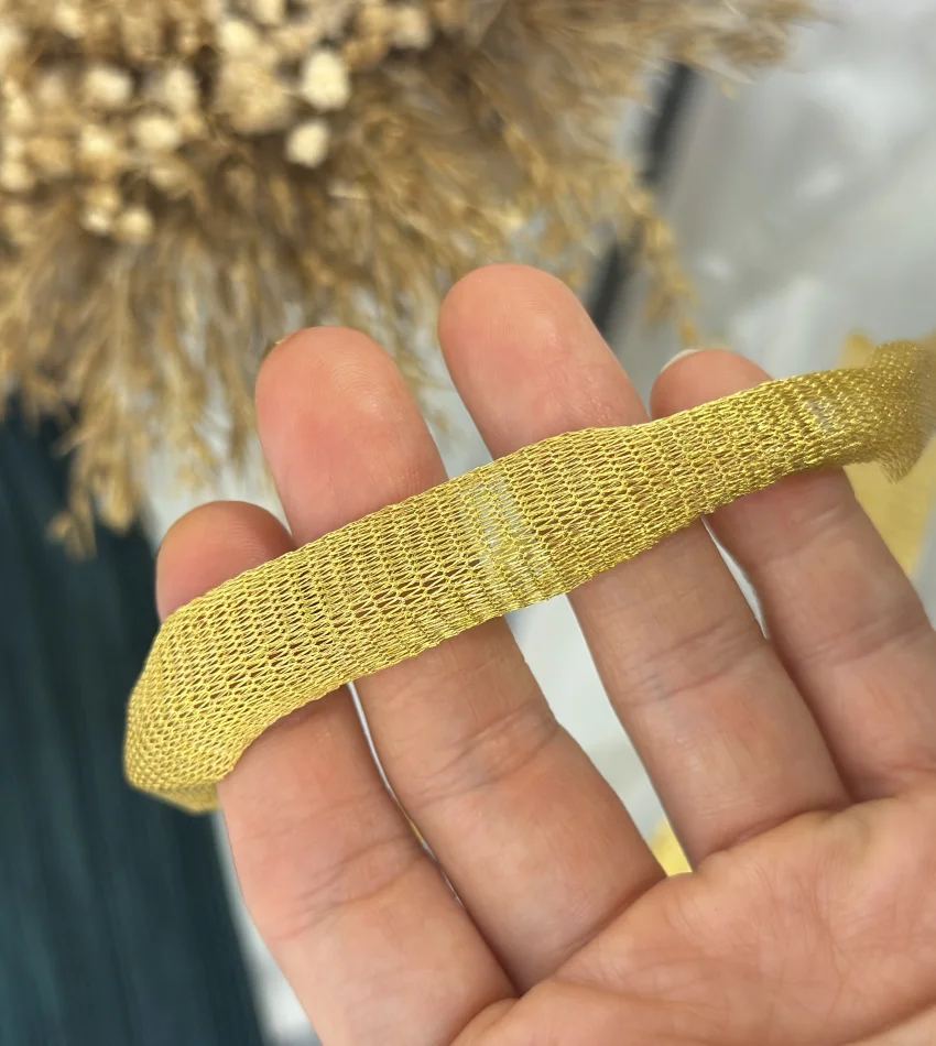 Gold Titanyum Kolye (60 cm)