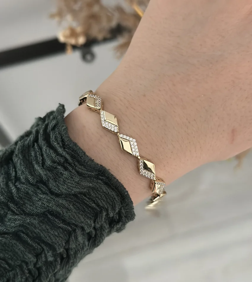 XP Gold Baklava Model Bileklik