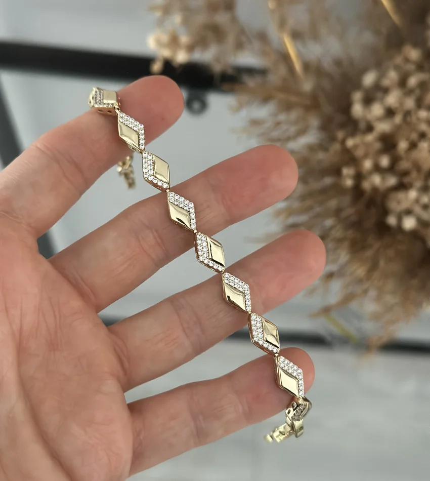 XP Gold Baklava Model Bileklik