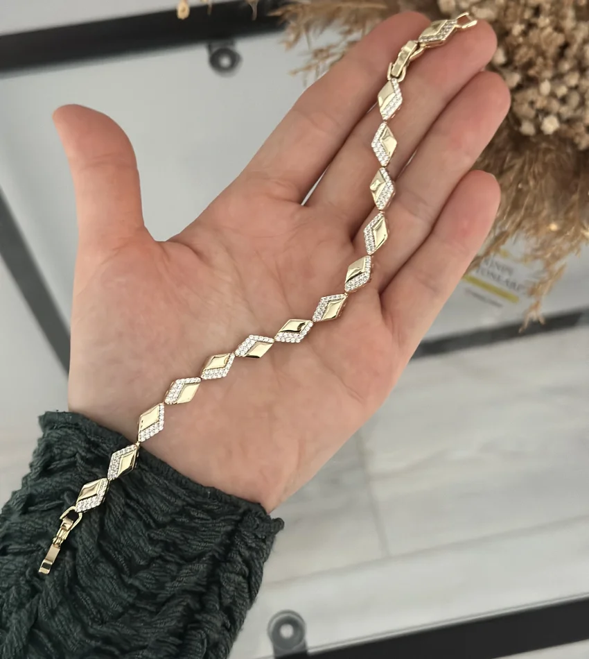 XP Gold Baklava Model Bileklik