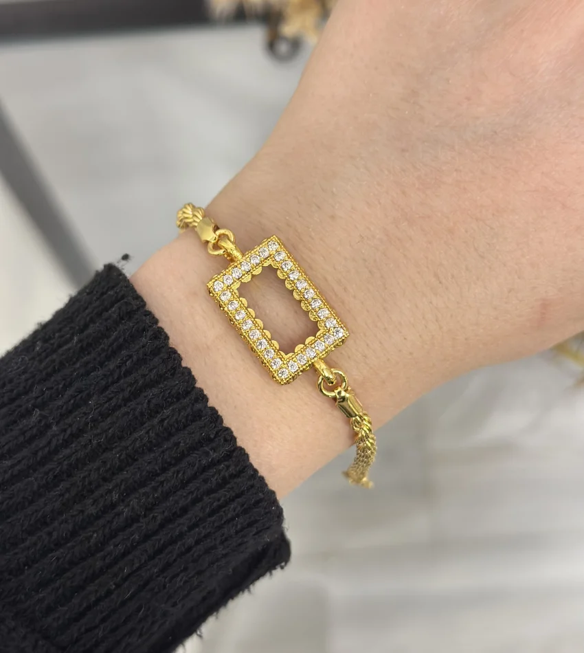 Gram Altınlık Burgu Bileklik (17+3.5 cm)