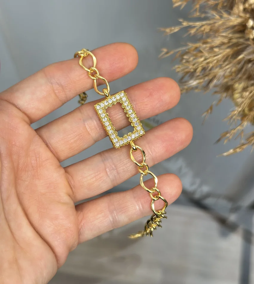 Gram Altınlık Zarif Zincir Bileklik