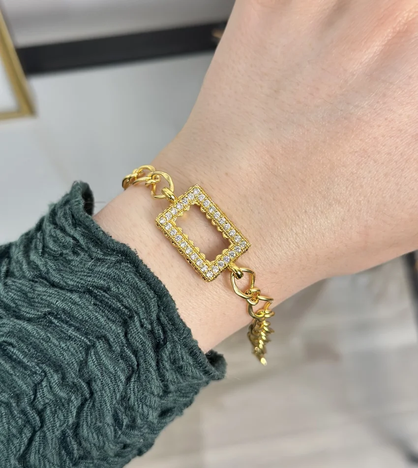 Gram Altınlık Zarif Zincir Bileklik