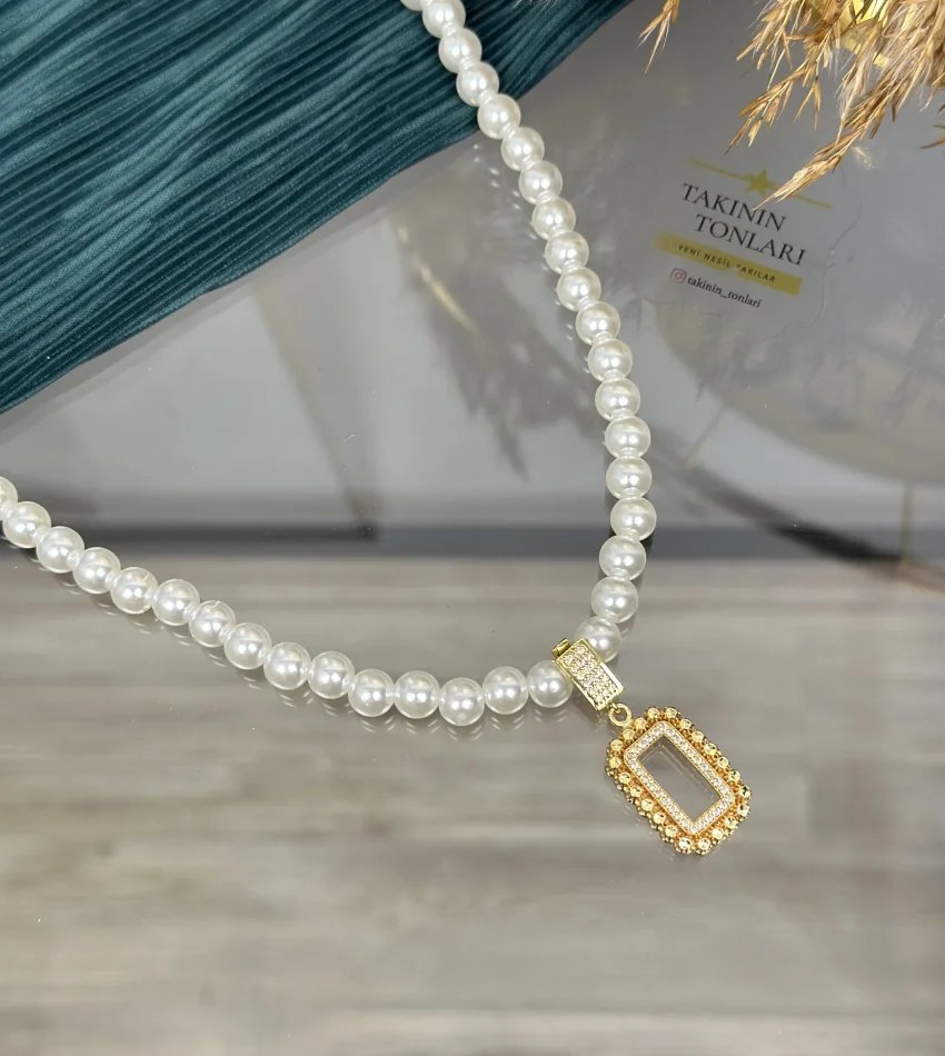 Gram Altınlık İnci Kolye (Seri 2)