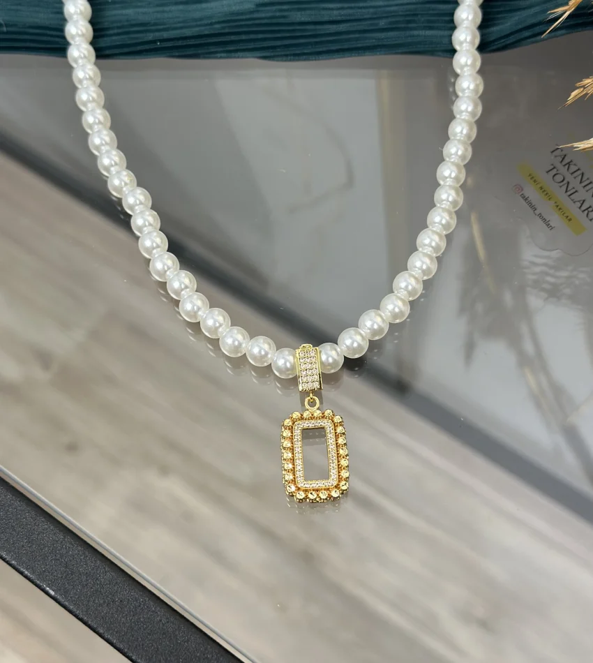 Gram Altınlık İnci Kolye (Seri 2)