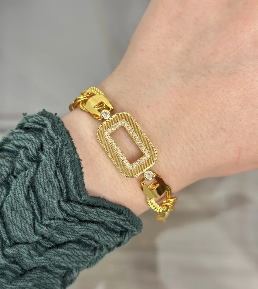 Gram Altınlık Geniş Samanyolu Bileklik (Seri 1)