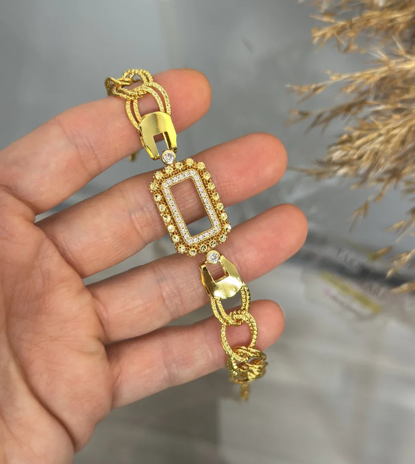 Gram Altınlık Geniş Samanyolu Bileklik (Seri 2)