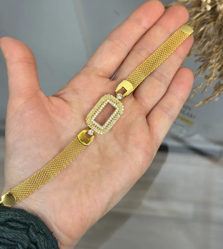 Gram Altınlık Hasır Bileklik (Seri 4)