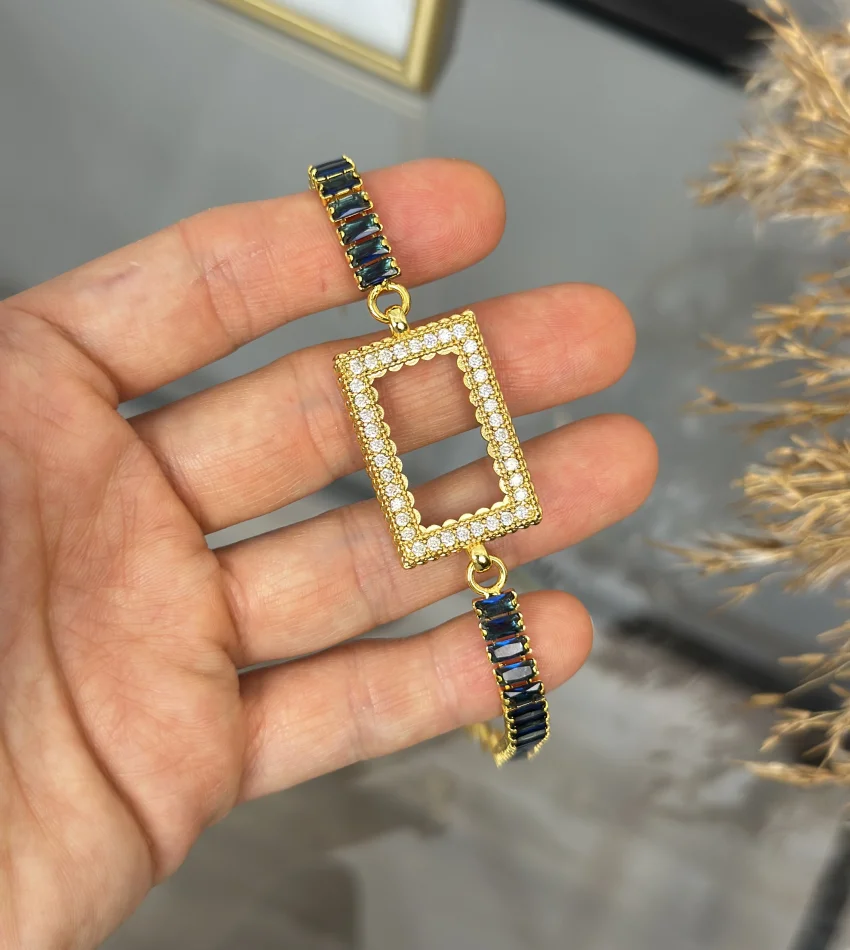 5 Gramlık Lacivert Baget Bileklik