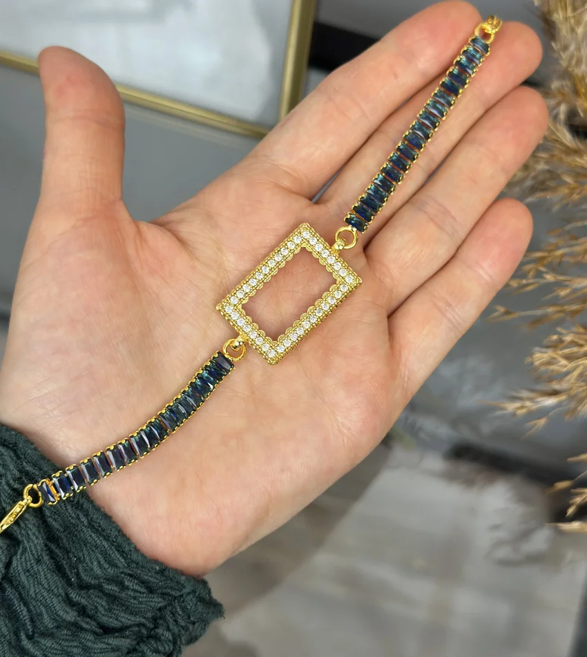 5 Gramlık Lacivert Baget Bileklik