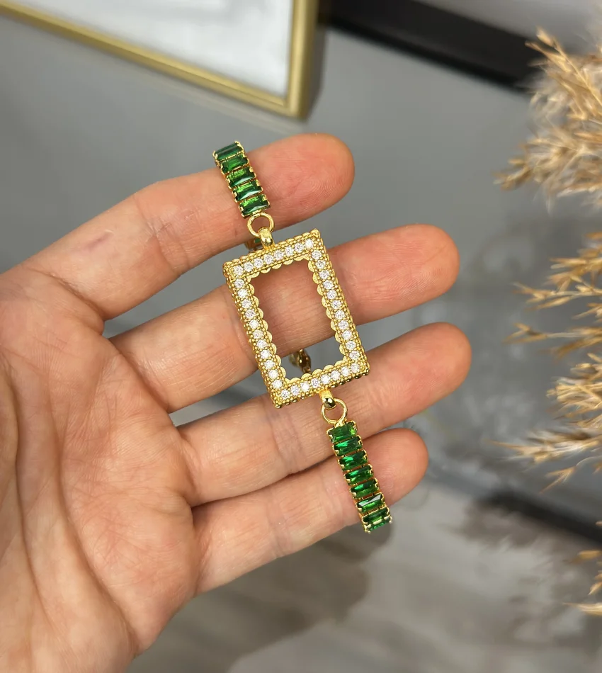 5 Gramlık Yeşil Baget Bileklik