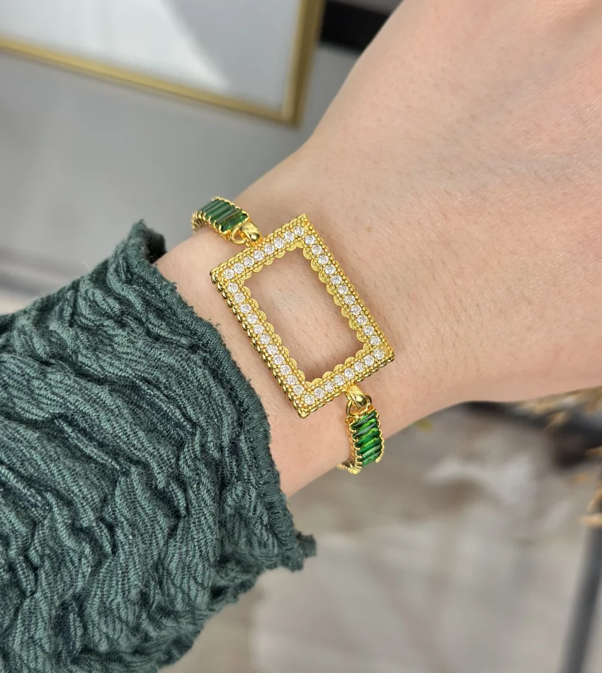 5 Gramlık Yeşil Baget Bileklik