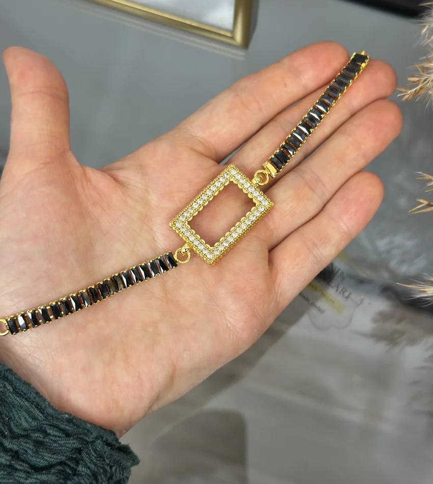 5 Gramlık Siyah Baget Bileklik