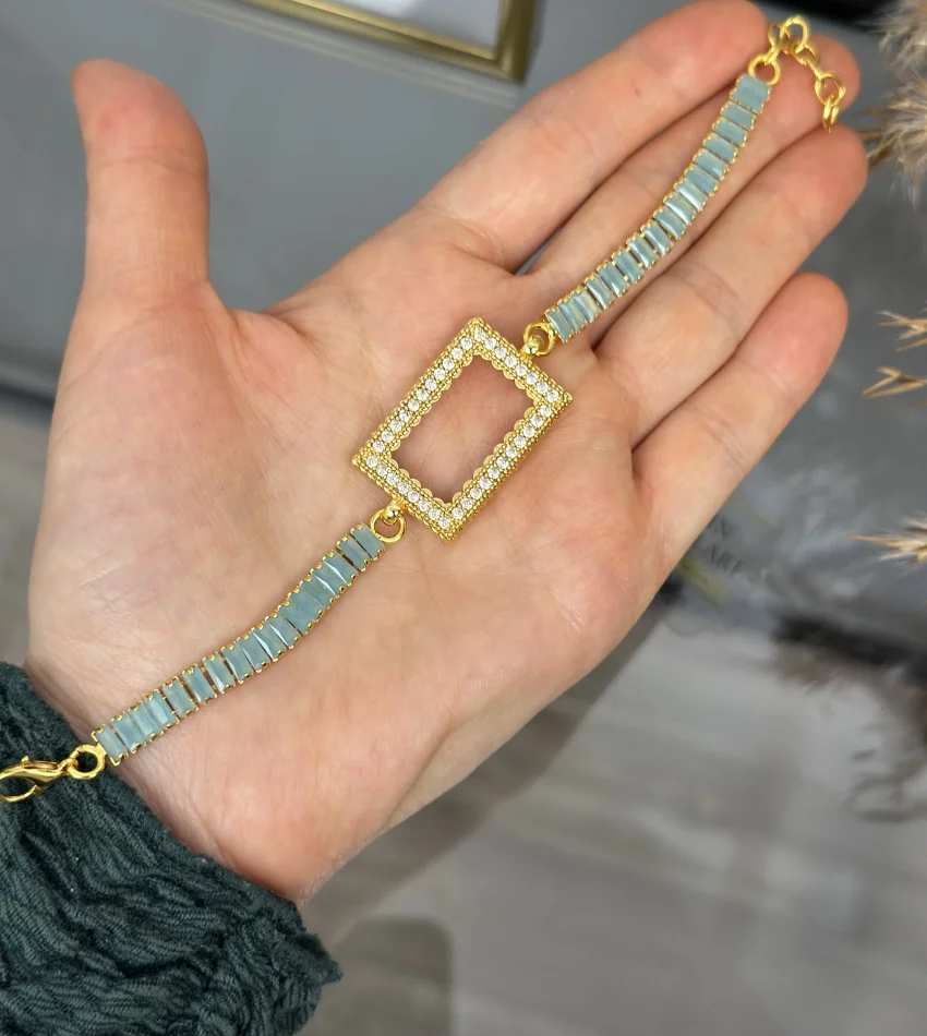 5 Gramlık Mavi Baget Bileklik