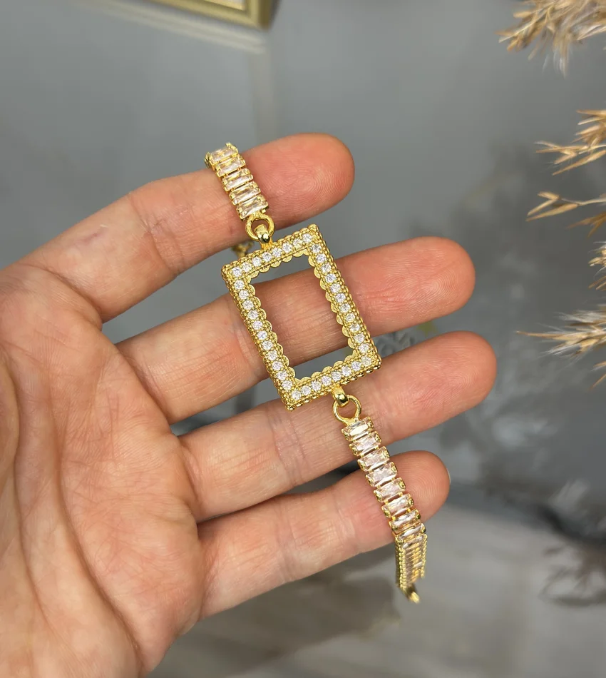 5 Gramlık Kristal Baget Bileklik