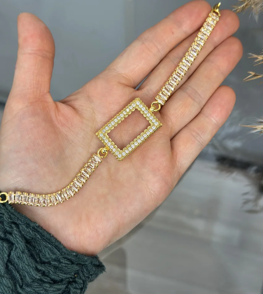 5 Gramlık Kristal Baget Bileklik