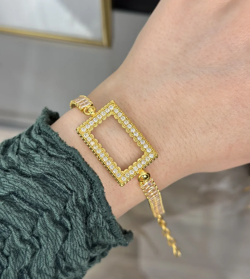 5 Gramlık Kristal Baget Bileklik