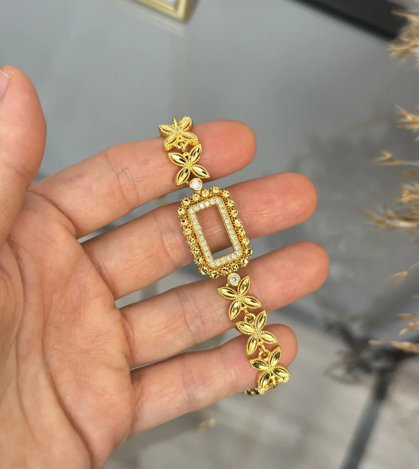 Gram Altınlık Yonca Model Başak Bileklik (Seri 2 )