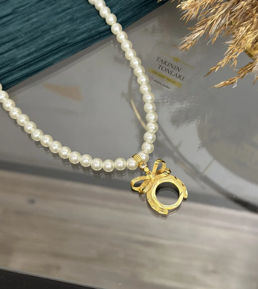 Çeyreklik Taşsız Fiyonk Kolye (50 cm)