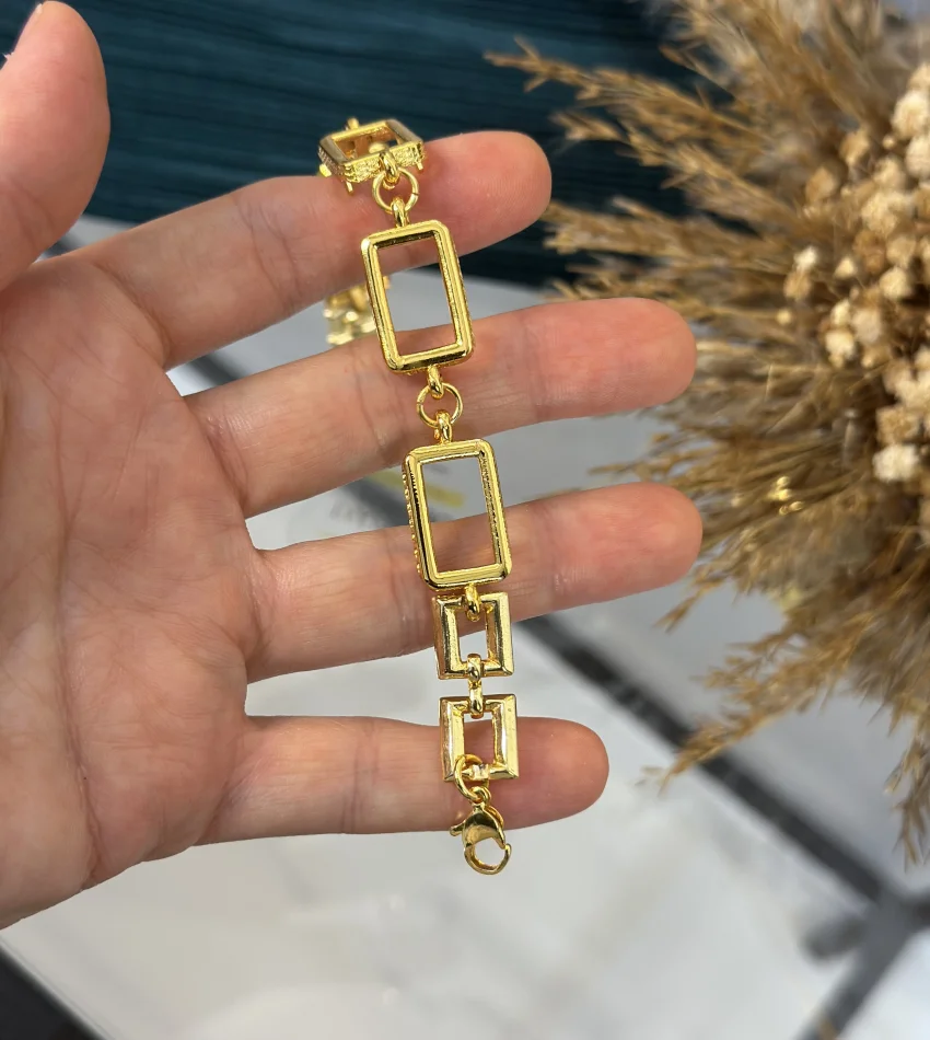 5 Gramlık Sade Çerçeve Bileklik