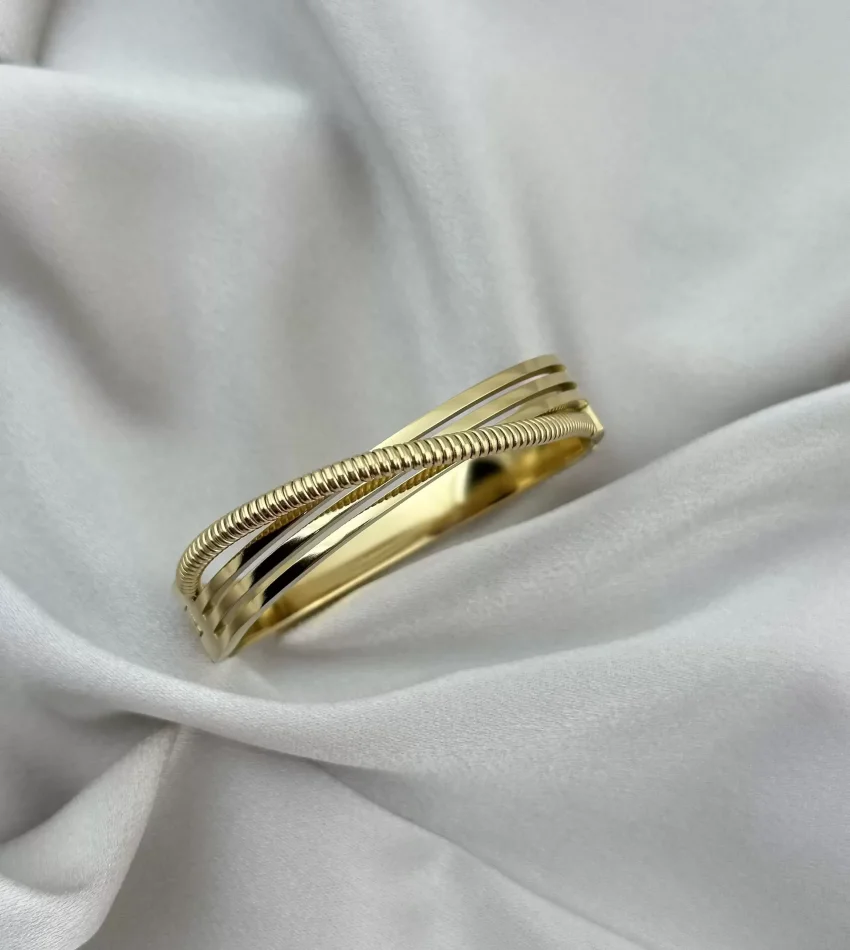 Çapraz Ezme Zincir Geçişli Geniş Kelepçe