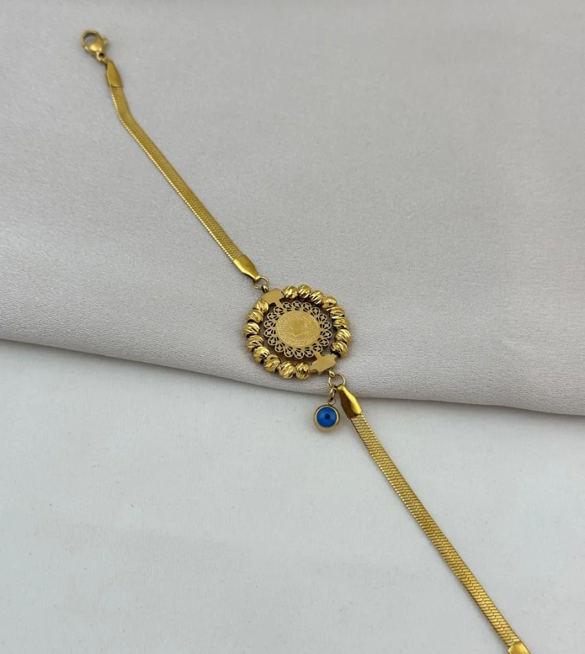 Dorikali İşli Çeyrek Bileklik