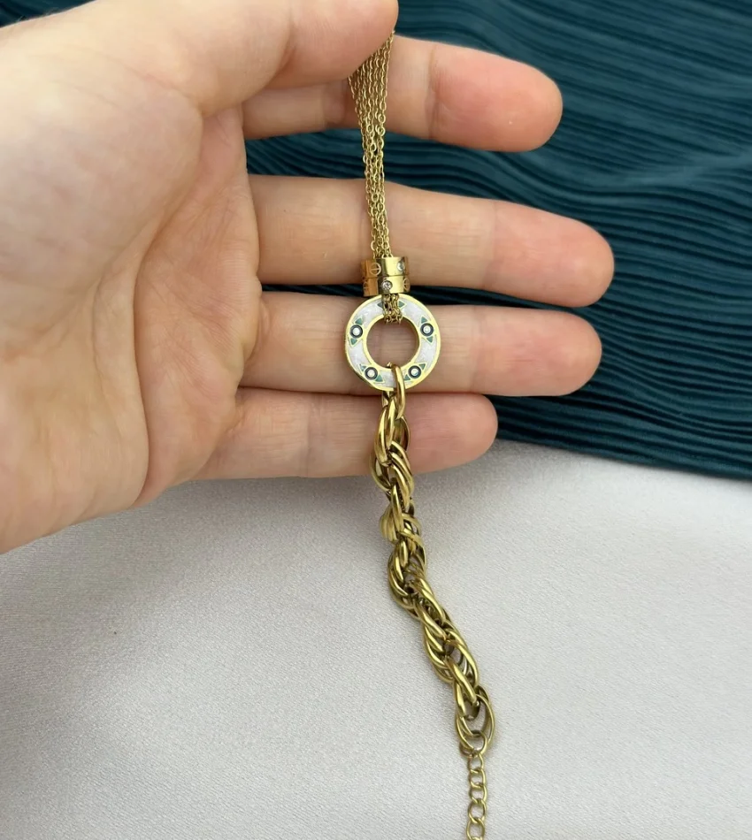 Marka Detaylı Tasarım Zincir Bileklik