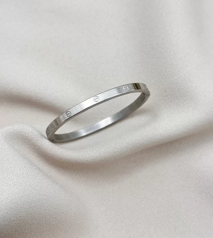 Çocuk  Gümüş Marka Kelepçe (15 cm)