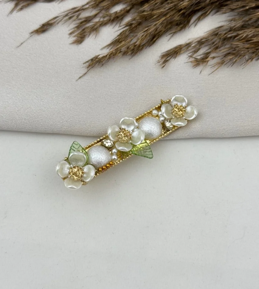 Tasarım 3 Çiçek Sedef Toka