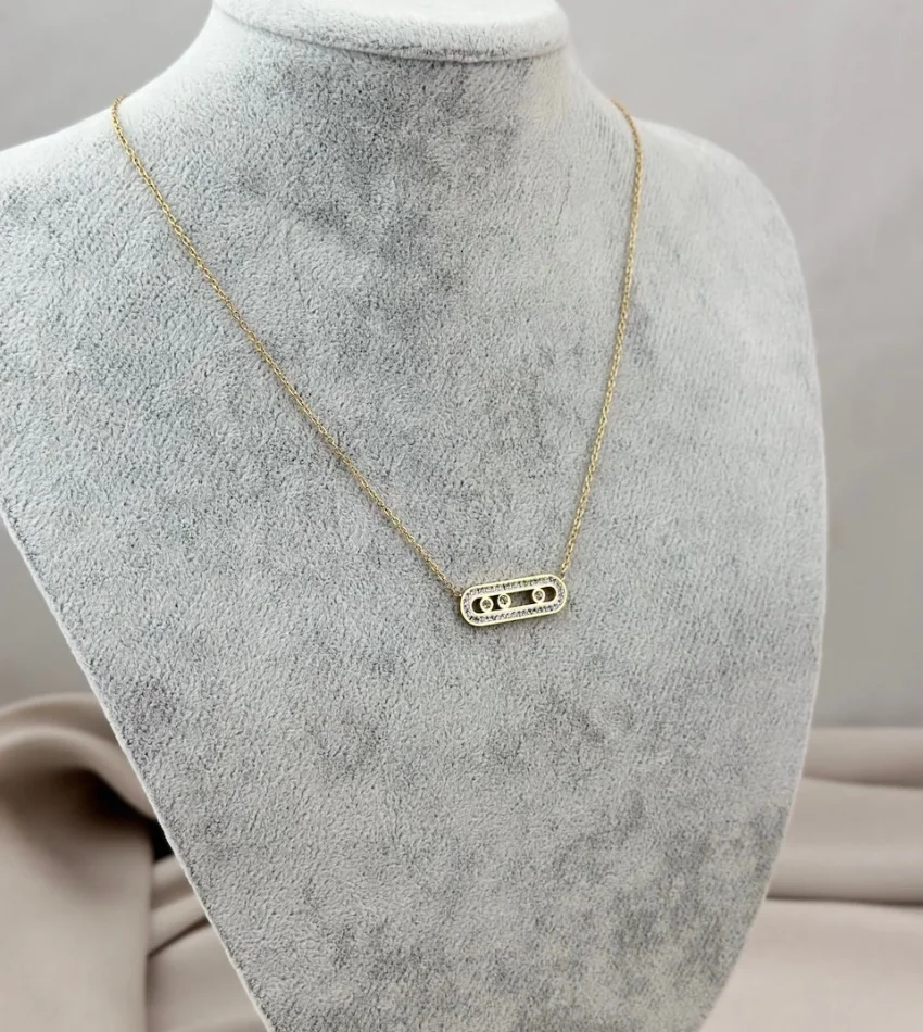 Zarif Marka Taşlı Kolye