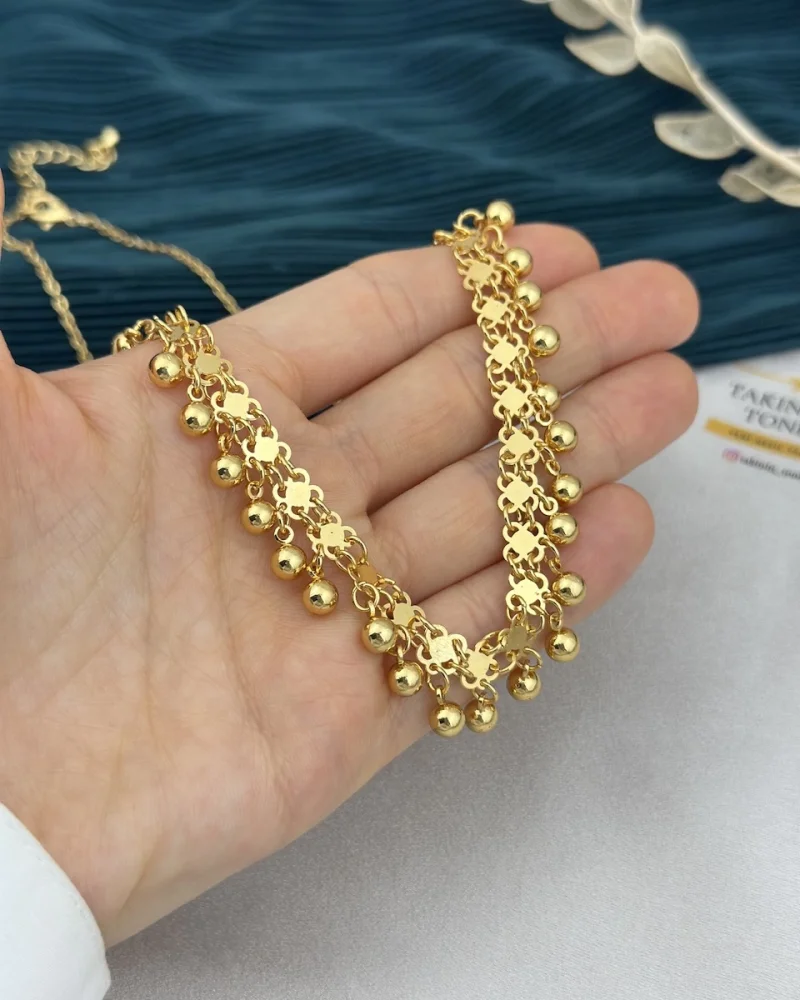 22 Ayar Kişniş Kolye (50+5 cm)