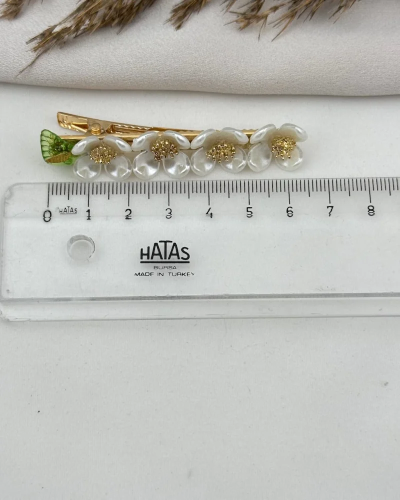 Tasarım 4 Çiçek Sedef Toka