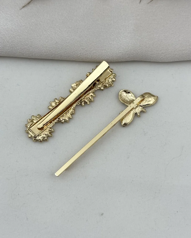 İkili Papatya-Arı Kombin Toka