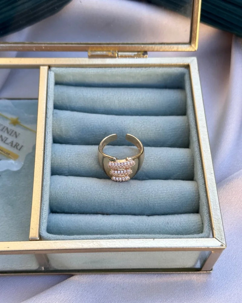 Tasarım VIP Taşlı Yüzük