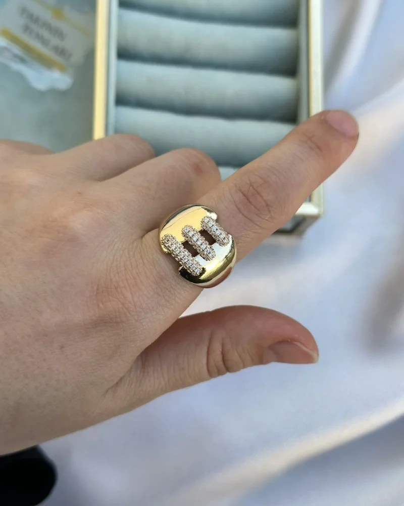 Tasarım VIP Taşlı Yüzük