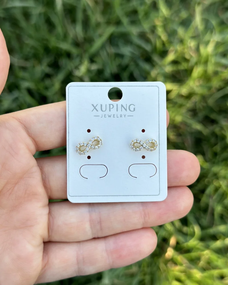 Minimal Sonsuzluk VIP Küpe