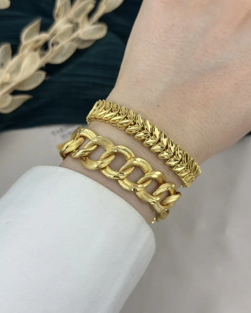 22 Ayar Samanyolu-Başak Bileklik Kombini