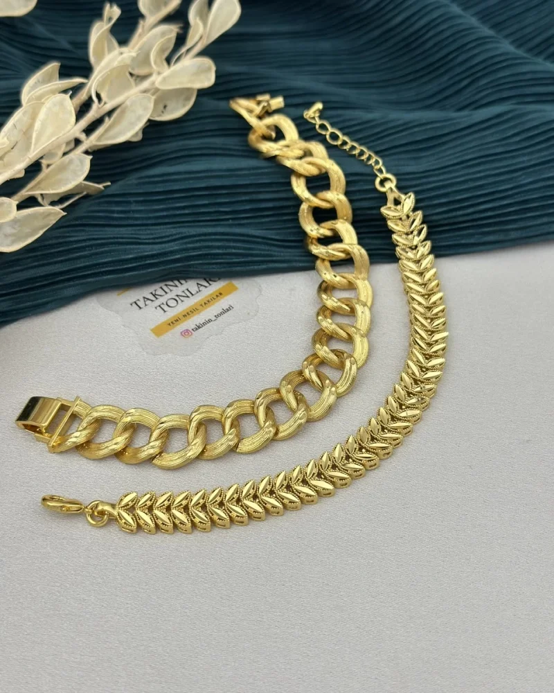 22 Ayar Samanyolu-Başak Bileklik Kombini