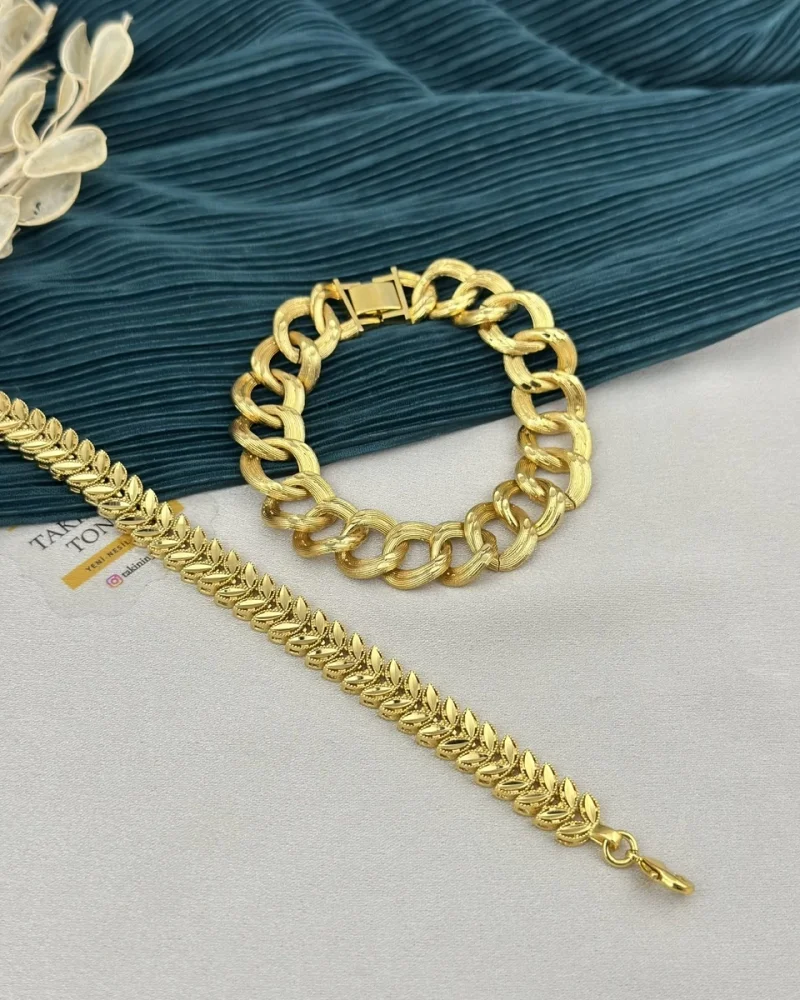 22 Ayar Samanyolu-Başak Bileklik Kombini